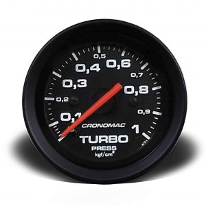 Manômetro Pressão Turbo Street 52MM - Cronomac